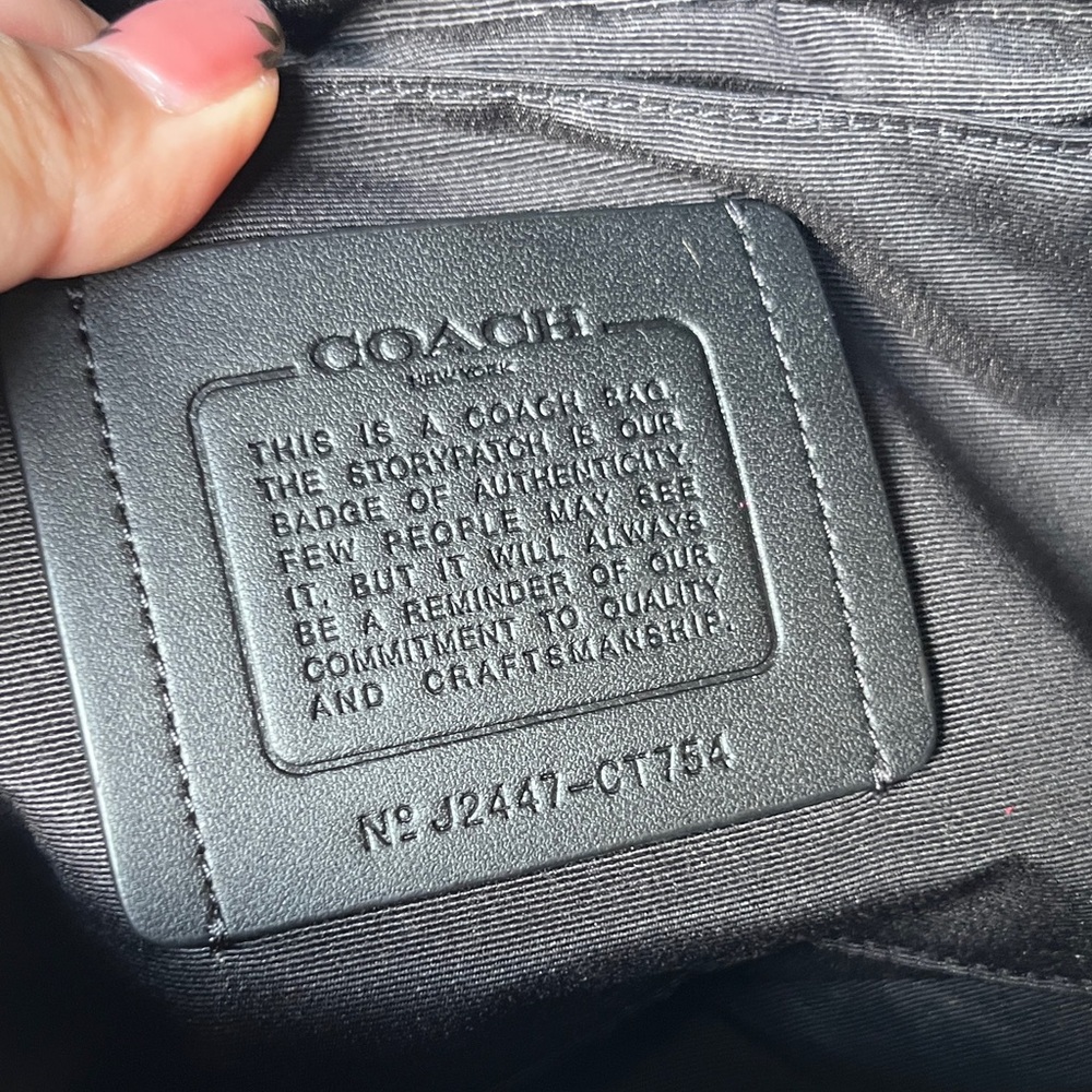 Coach Black Men's Bag - Picture 6 of 7